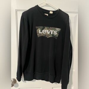 Levi’s animal print logo crewneck sweatshirt